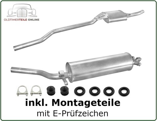 Auspuff set mercedes - mercedes, w123