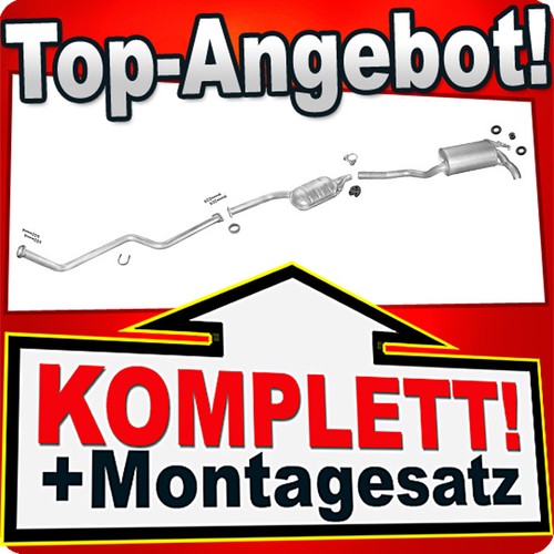 Auspuff für mercedes 190 - für,