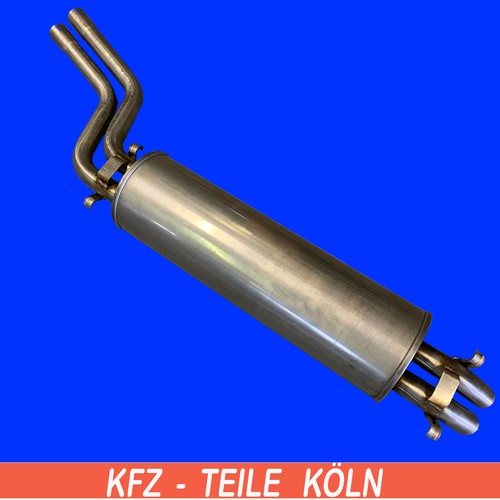 Edelstahl endschalldämpfer - edelstahl,
