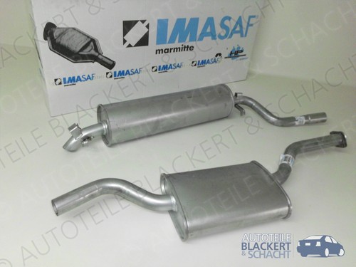 Imasaf auspuff mitteltopf - imasaf,