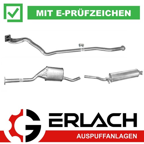 Auspuffanlage für mercedes - für,