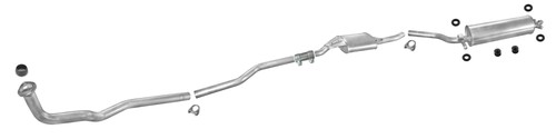 Auspuff für mercedes 123 w123 - auspuff,