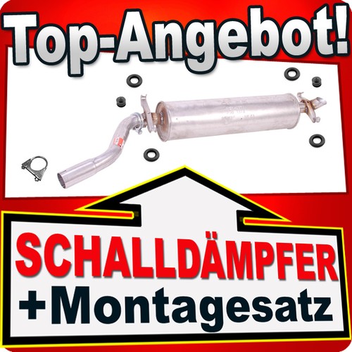 Endschalldämpfer für