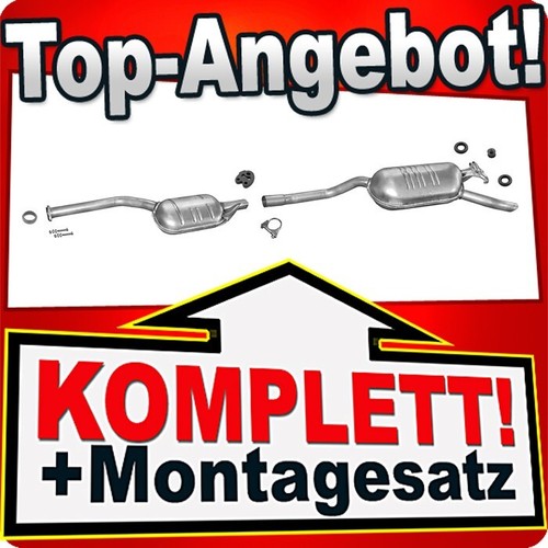 Auspuff für mercedes - für,