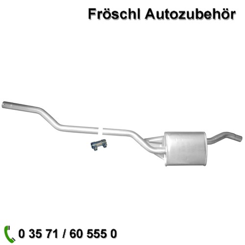 Mittelschalldämpfer auspuff - mittelschalldämpfer,