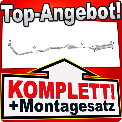 Auspuff für mercedes - für,