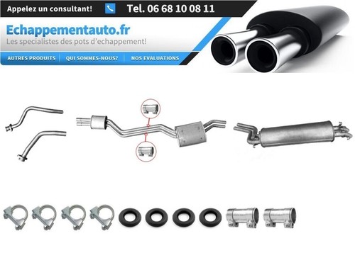 Auspuff mercedes w123 250 280 - auspuff, 250/280